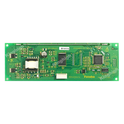 VFD-LCD-Modul Anode Monochrom Grüner Breittemperatur-Hochleuchten-Anzeigeofen