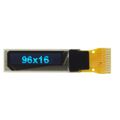 Anzeigen-Modul Pin Monochrome Blues OLED ODM/OEM 96x16DOTS 0,84 Zoll-14