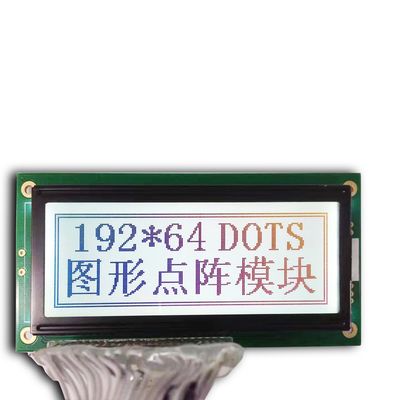 Einfarbiger Darstellungshintergrund Dfstn 192×64 Dots Cog LCD PFEILER FFC FSTN