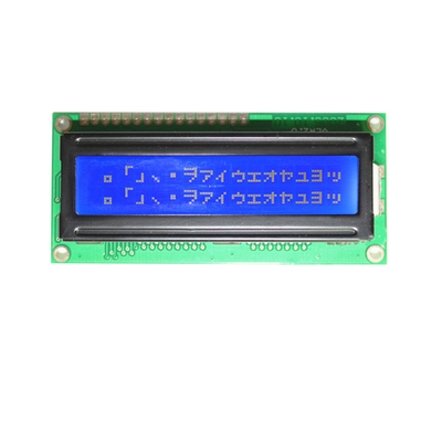 Anzeigen-Modul-Englisch-Japanisch STN-PFEILER Charakter-16X2 LCD