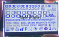 Mikro-Segment Mini Tiny Transparents 7 Transmissive Negativ LCD-Anzeigen-VA