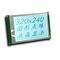 Lcd-Anzeige PFEILER LCD blauer Hintergrund der hohen Qualität FSTN 320*240dots grafische mit blauer Benennung