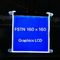 Anzeige blaue ROHS 160*160 60mA grafische LCD UC1698u Zahn-FSTN DOT Matrix LCD ISO