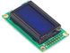 Einfarbiges LCD Modul 0802 PFEILER-blaues REICHWEITE RoHS ISO-Anzeige Transflective Stn