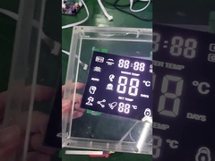 7 Segment LED-Display Monoweiß