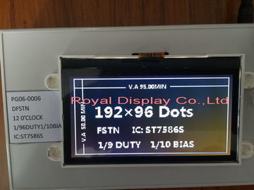 Kleiner Standard-ZAHN grafische Art RYG19264B LCD-Modul-DFSTN LCD 