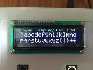KÖNIGLICH ZEIGEN Sie weiße Platte LCD VA Anzeige 16x2 LCD für Spiel RYB1602A an