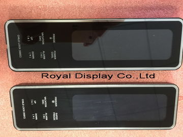 Negative kundenspezifische Lcd Platte des Kühlschrank-HTN mit weißem LED-Rücklicht