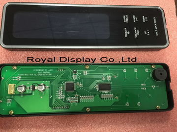 Negative kundenspezifische Lcd Platte des Kühlschrank-HTN mit weißem LED-Rücklicht