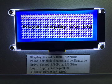 Handgerät punktiert grafisches LCD-Modul 240*80, die Soem/ODM verfügbar sind