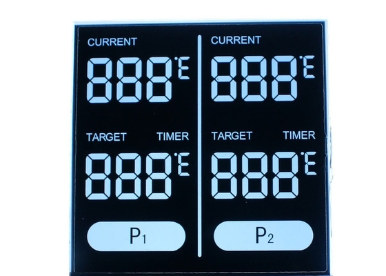 Transparenter TN-Klimaanlage Lcd-Bildschirm mit weißer geführter Hintergrundbeleuchtung