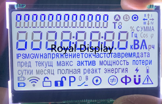 Mikro-Segment Mini Tiny Transparents 7 Transmissive Negativ LCD-Anzeigen-VA