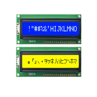 1601A Dot Matrix blaues negatives LCD Modul DES PFEILER-8-Bit-MPU-Schnittstellen-16x1 Charakter-STN