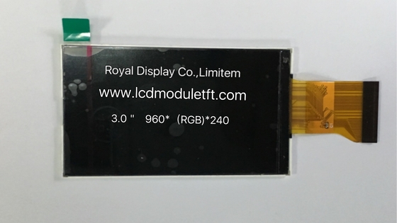 3 Zoll Farbbildschirm 960x240 TFT-LCD-Modul mit Seitenlicht