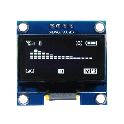 Farbe mit hohem Kontrast 0,96' OLED-Display Modul 128X64 Punkte Matrix Bildschirm