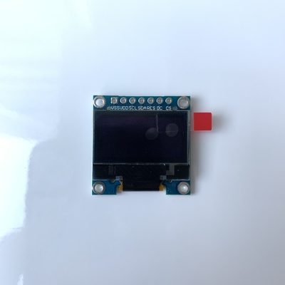128x64 Punkte Matrix 0,96' weißes OLED-Display mit SSD1306 Treiber-IC