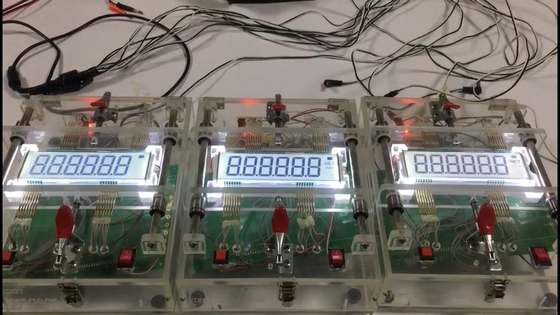 TN-LCD-Module für elektronische Skala, transflektiver positiver Monochrom 3,3 V