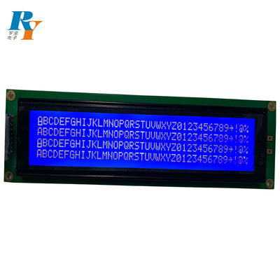 40*4 Zeichen STN LCD Modul Blau Monochrom Negativ Große Größe mit ST7065/7066