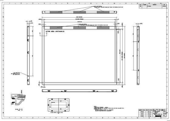 G121XCE-L01 12,1 Zoll Innolux TFT LCD Modul 1024*RGB*768 262k/16.2M Farbbildschirm