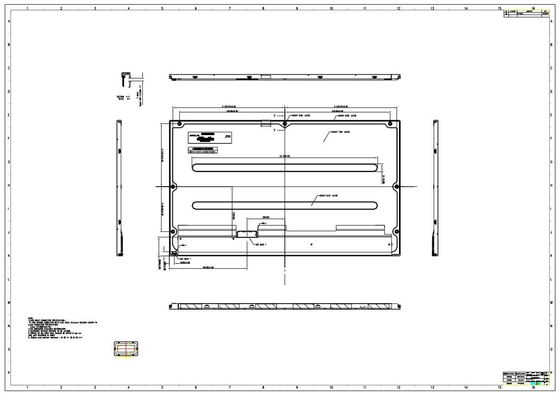 Innolux 21,5 Zoll G215HCJ-L02 TFT-LCD-Modul 1920*RGB*1080 Schwarz 5,0 V-Display