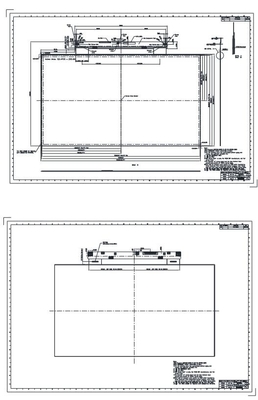 23.6 Zoll TFT-LCD-Modul Innolux 1366*768 RGB 3000:1 hohes Kontrastverhältnis