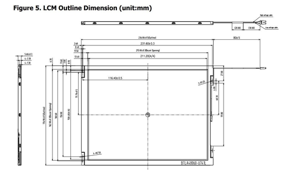 BOE BA104S01-100 10,4 Zoll LCD-Panel RGB 4:3 Kosteneffizient individuell angepasst