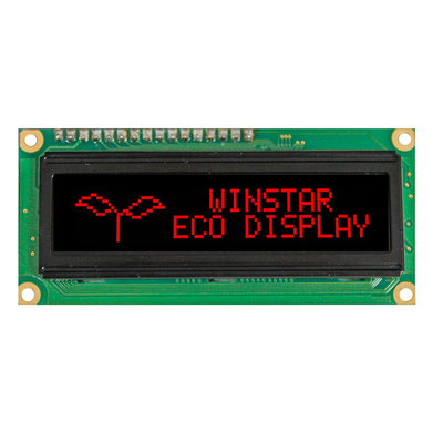 2.4' 100*16 Punkte Monochrom OLED Modul Industrie-/Medizinische Anzeige WEG010016A