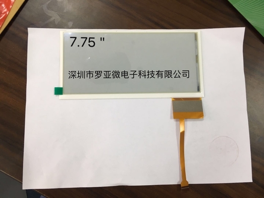 Hinke 7,75' EPD Mono Color 3,0 V mit Tt30120 E-Paper Display 120 Segment Design