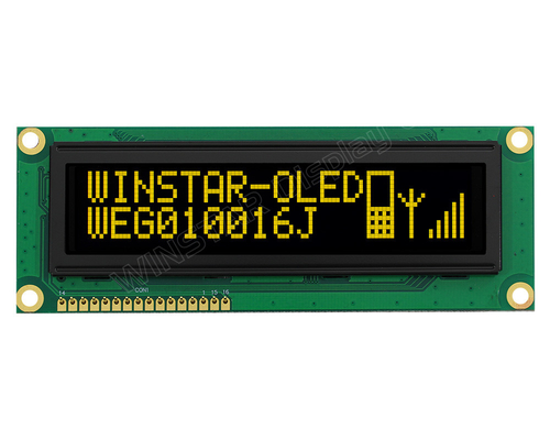 OLED-LCD-Modul 3,84' 100*16 Grafik mit supergroßer Temperatur 5,0v Winstar Ersatz