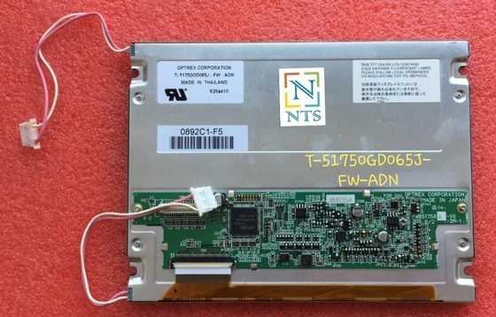 6.5" TFT-LCD-Modul OPTREX 640*480 Weite Temperatur Parallel RGB 6 Bit 31 Pins