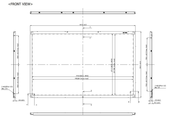 21.5' TFT LCD Full HD LG Display 1920*1080 RGB Freie Ansicht Hochkontrast Original
