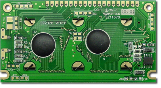 122*32 Grafik-LCD-Modul CFAG12232A-TMI-TA STN Blau übertragbare 6H-Wide-Temperatur-Anzeige