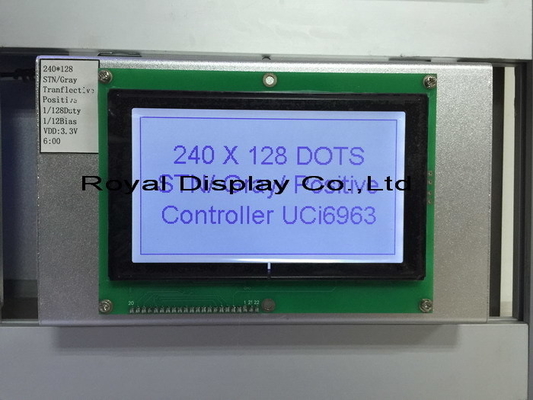 240*128 Graphisches FSTN-LCD-Modul mit PCB T6963C-Industrialdisplay bei großer Temperatur