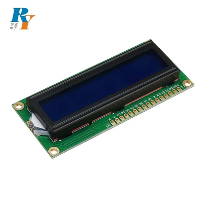 16*1 16 Pin Monochrom Stn FSTN Großtemperatur-LCD-Modul mit benutzerdefinierten Zeichen