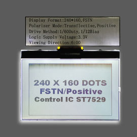 ZAHN 240160 Modul einfarbiger LCD Fstn Lcd zeigen weißes Hintergrundbeleuchtungs-Mikro an