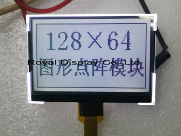 Flüssigkristall ZAHN LCD-Modul der Entschließungs-3V 12864 einfarbiger Lcd-Schirm