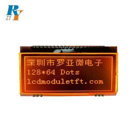 Transmissive LCD punktiert Modul-Anzeigen-orange Hintergrundbeleuchtung 128x64 FSTN ST7565P