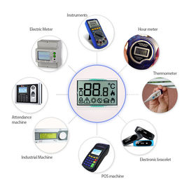 Lcd-Anzeige Segment TN Transmissive positive einfarbige für Thermometer