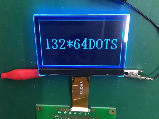 ZAHN Punkte 132x64 DFSTN Transmissive einfarbiges grafisches LCD-Modul
