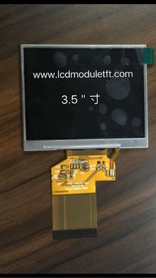 3,5" Anzeigen-kapazitives Transmissive Fingerspitzentablett SPIs 320x240dots TFT LCD mit weißer LED