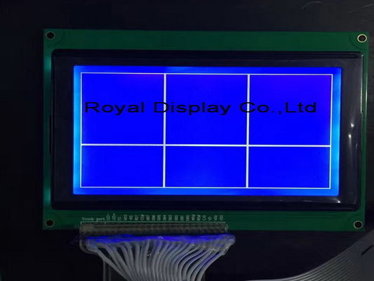 Hintergrundbeleuchtung 240x128 FSTN 75mA punktiert PFEILER LCD-Anzeigen-Modul FFC mit weißem Blacklight