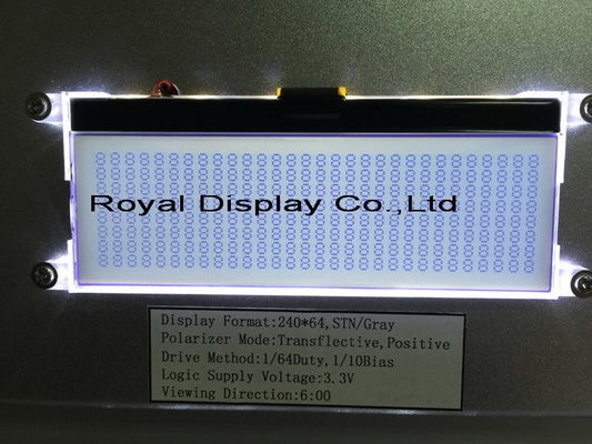 Prüfer-Graphic LCD der Sondergröße-240X64 STN paralleles FFC UC1611s Modul-Serienzahn-Monochrom