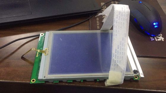 Lcd-Anzeige PFEILER LCD blauer Hintergrund der hohen Qualität FSTN 320*240dots grafische mit blauer Benennung