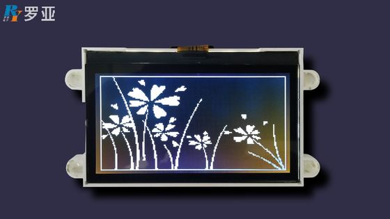 grafische Hintergrundbeleuchtungs-Modul LCD-Anzeige der geringen Energie 192*64dots der Leistungsaufnahmen-Stn-graue weiße LED