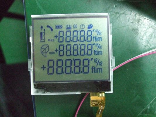 Segment-LCD-Bildschirm einfarbiges 128X64 STN YG ST7565R 7 punktiert FPC Löten
