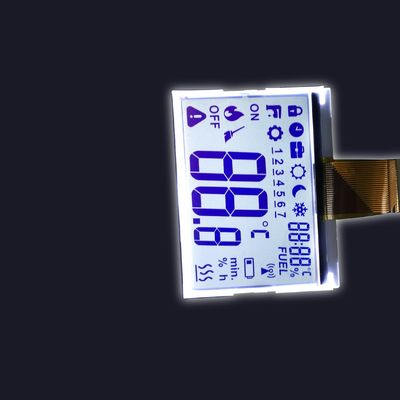Segment-LCD-Bildschirm einfarbiges 128X64 STN YG ST7565R 7 punktiert FPC Löten