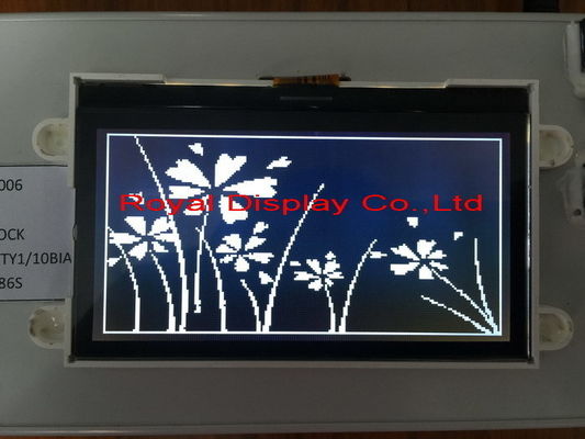 Die besonders angefertigte Fabrik sortieren PFEILER Monochrom Dfstn 19264 Dots White Pixel Black Background Zahn LCD-Anzeige
