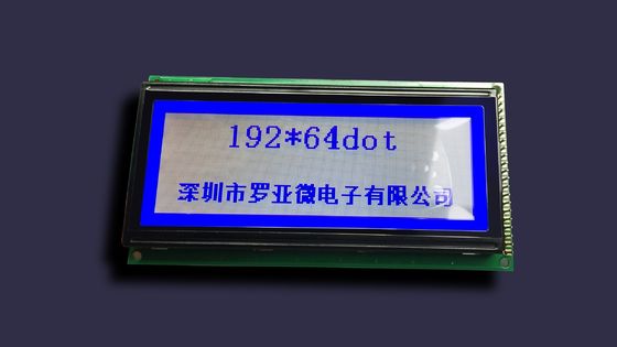 Die besonders angefertigte Fabrik sortieren PFEILER Monochrom Dfstn 19264 Dots White Pixel Black Background Zahn LCD-Anzeige