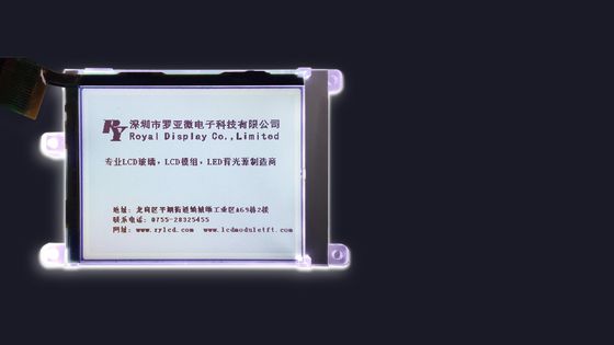 Heiße FFC-Verbindungsstück-DOT Matrix Graphic Monochromes LCD der Verkaufs-12864 des Zahn-3V Anzeige