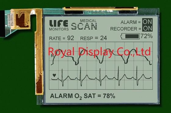 Modul FSTN 320X240 Dots Graphic LCD mit weißer Hintergrundbeleuchtung Transflective, Positiv